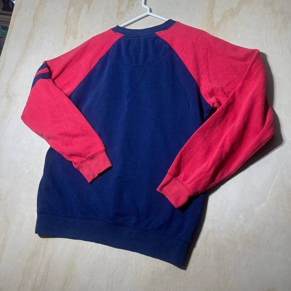 Chicago Cubs Vintage Sweatshirt Large Medium Long Sleeve Carl Banks MLB Men’s - Picture 8 of 9